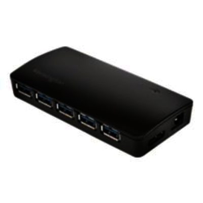 Kensington UH7000C USB 3.0 7-Port Hub & Charger - Black Kensington UH7000C USB 3.0 7-Port Hub & Charger - Black